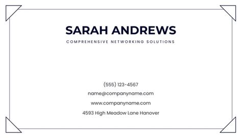 How To Create The Perfect Business Card For Networking As A 